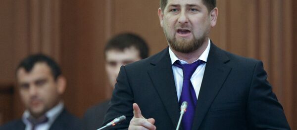 le chef de la République de Tchétchénie Ramzan Kadyrov - Sputnik Afrique