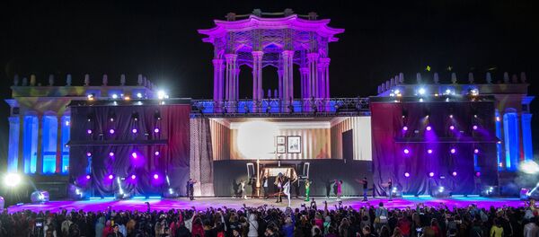 Le Festival international Cercle de lumière à Moscou - Sputnik Afrique