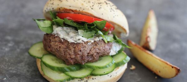 Un burger - Sputnik Afrique