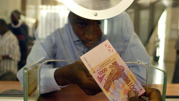  billet de 1000 francs CFA - Sputnik Afrique