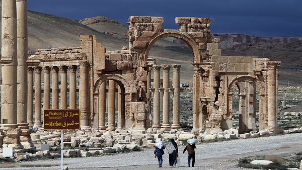 l’Arc de Triomphe de Palmyre - Sputnik Afrique