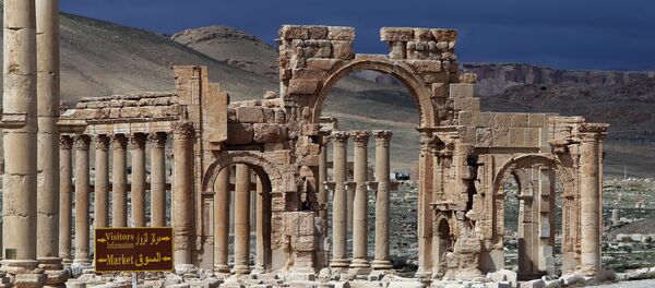 l’Arc de Triomphe de Palmyre - Sputnik Afrique
