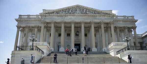 Les membres du Congrès après une série de votes,Capitol Hill - Sputnik Afrique