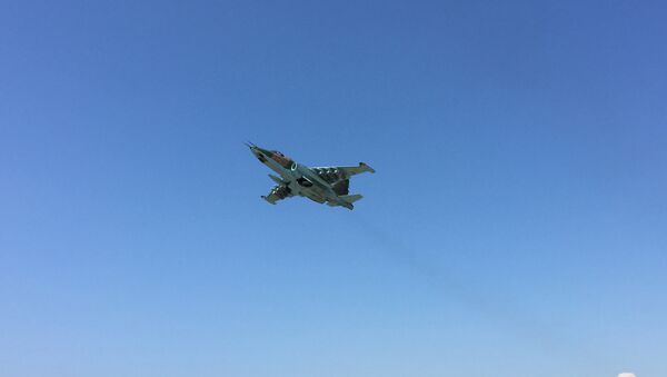 Avion Su-25 de l'Armée de l'air russe en Syrie - Sputnik Afrique