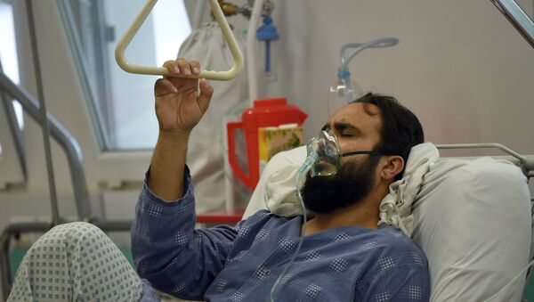 Kabul. Un survivant blessé pendant le bombardement de l'hôpital de MSF à Kunduz en Afghanistan - Sputnik Afrique