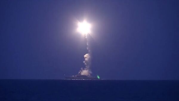 Missiles de croisière depuis la mer Caspienne - Sputnik Afrique