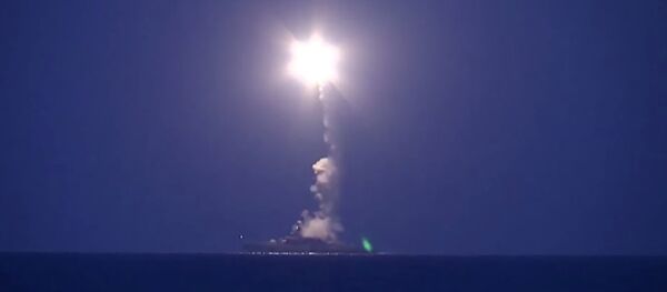 Missiles de croisière depuis la mer Caspienne - Sputnik Afrique