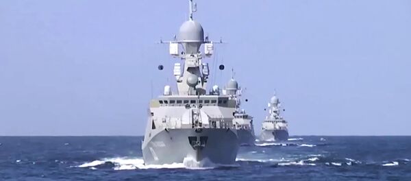 La Flottille de la Caspienne placée en état d'alerte maximale - Sputnik Afrique