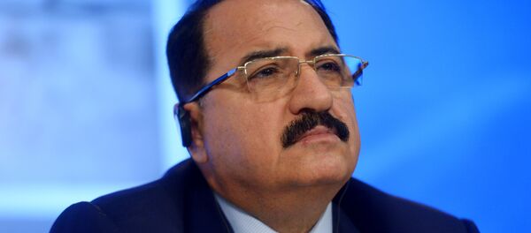 Ambassadeur extraordinaire et plénipotentiaire de la République arabe syrienne à Moscou, Riad Mohammad Haddad - Sputnik Afrique