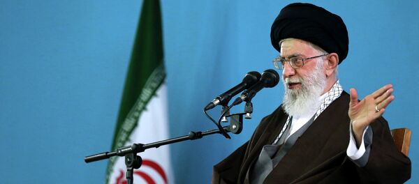 Le guide suprême de la Révolution islamique, l’ayatollah Ali Khamenei - Sputnik Afrique
