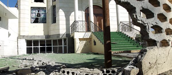 la mosquée Al-Nour après frappes, Sanaa - Sputnik Afrique