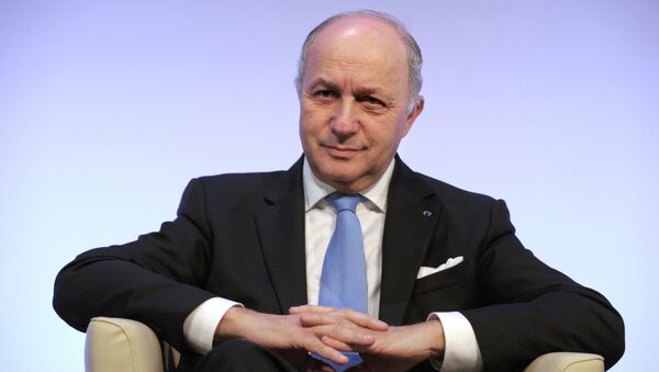 French Foriegn Minister Laurent Fabius - Sputnik Afrique