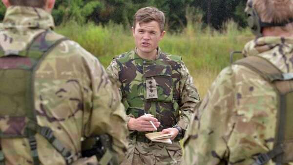 Des soldats de l'armée UK lors des entraînements - Sputnik Afrique