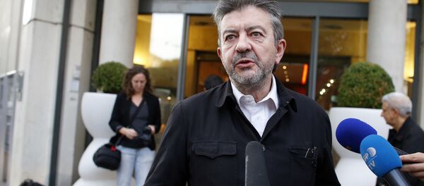 Le responsable du Parti de gauche Jean-Luc Mélenchon - Sputnik Afrique