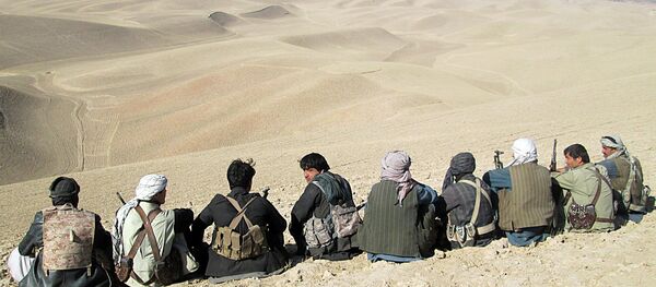 Forces de sécurité et volontaires afghanes. Image d'illustration - Sputnik Afrique