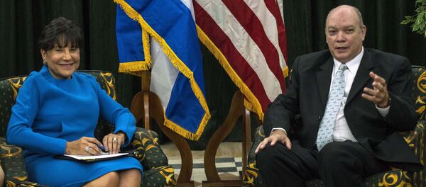 Penny Pritzker et Rodrigo Malmierca - Sputnik Afrique