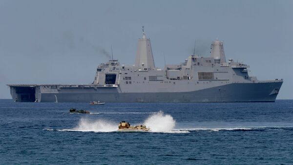 US navire militaire en mer de Chine - Sputnik Afrique