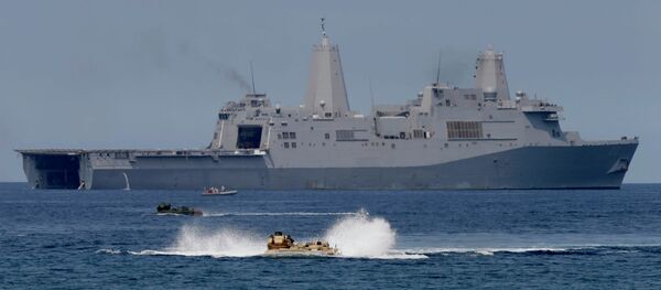 US navire militaire en mer de Chine - Sputnik Afrique