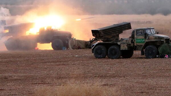 L'armée syrienne passe à l'offensive - Sputnik Afrique