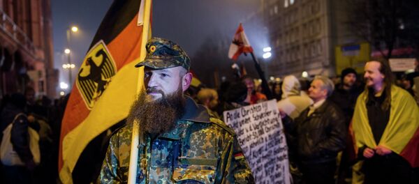 PEGIDA rally in Dresden, Germany - Sputnik Afrique