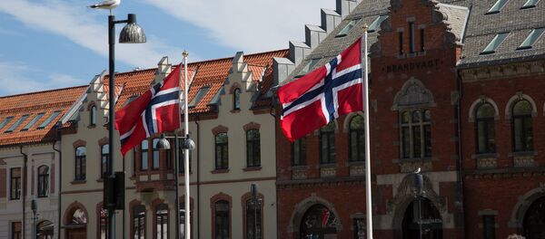 Drapeaux de la Norvège Drapeaux de la Norvège - Sputnik Afrique