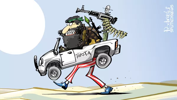 Toyotas US en Syrie? Ni vu, ni connu ! - Sputnik Afrique