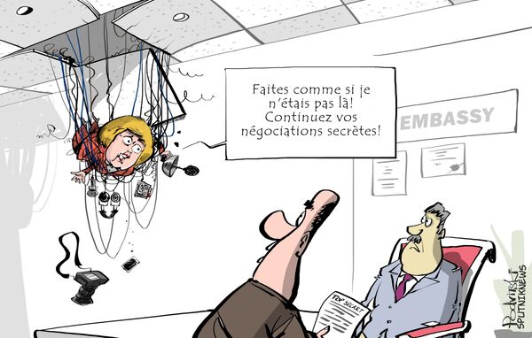 Petit espionnage entre amis  - Sputnik Afrique