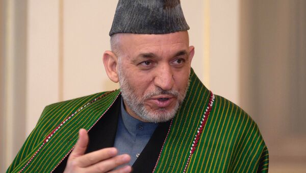 L'ex-dirigeant afghan Hamid Karzai - Sputnik Afrique