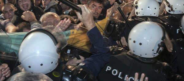 Manifestation anti-Otan au Monténégro - Sputnik Afrique