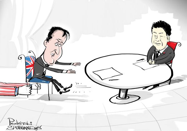 Rapprochement sino-britannique: domaine privé, défense d'entrer!  - Sputnik Afrique