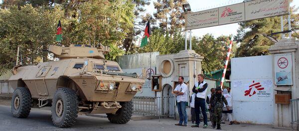 Après avoir été bombardé, l'hôpital de MSF défoncé par un char US - Sputnik Afrique