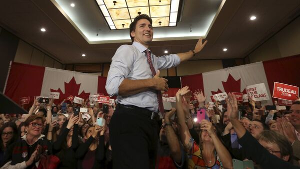 Justin Trudeau, premier ministre élu du Canada - Sputnik Afrique