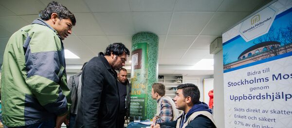 Réfugiés à Stockholm - Sputnik Afrique