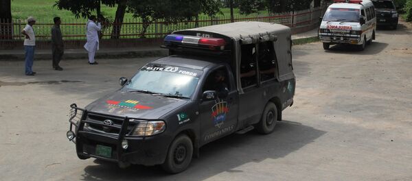 Voiture de la police pakistanaise. Image d'illustration Voiture de la police pakistanaise. Image d'illustration - Sputnik Afrique