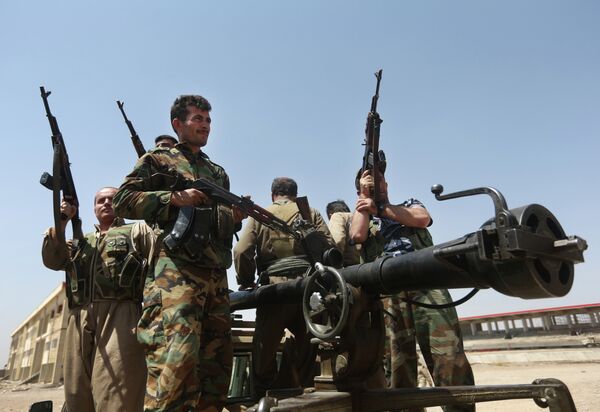 Combattans kurdes Combattans kurdes - Sputnik Afrique