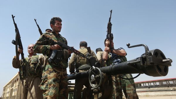 Peshmerga kurdes dans le nord de l'Irak - Sputnik Afrique