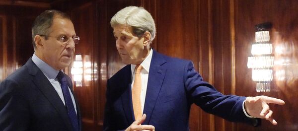 Sergueï Lavrov et John Kerry - Sputnik Afrique