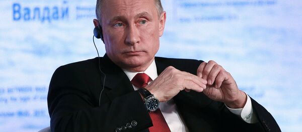 Vladimir Poutine lors de la 12e réunion du club de discussion international Valdaï - Sputnik Afrique