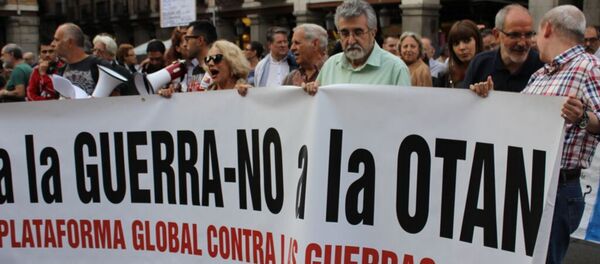 Manifestation à Madrid - Sputnik Afrique