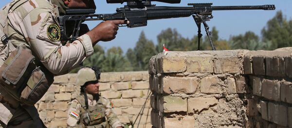 Un tireur d'élite de l'armée irakienne - Sputnik Afrique