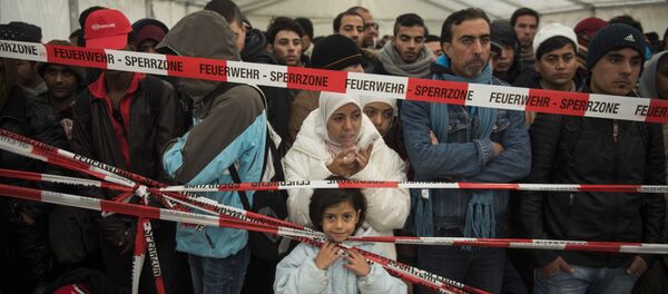 Migrants à Berlin - Sputnik Afrique