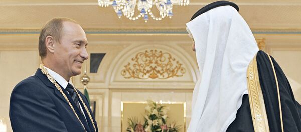 Vladimir Poutine et le roi d'Arabie saoudite (archive) - Sputnik Afrique