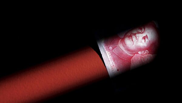 A 100 Yuan note is seen in this illustration picture in Beijing in this March 7, 2011 file photo - Sputnik Afrique