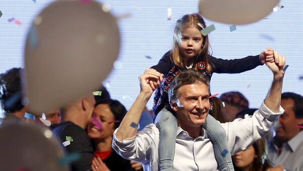 Le leader de l'opposition, le candidat à la présidentielle argentine, Mauricio Macri - Sputnik Afrique