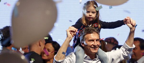 Le leader de l'opposition, le candidat à la présidentielle argentine, Mauricio Macri - Sputnik Afrique