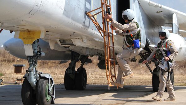 Base aérienne russe de Hmeimim, en Syrie - Sputnik Afrique