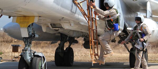 Base aérienne russe de Hmeimim, en Syrie - Sputnik Afrique