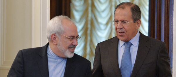 Sergueï Lavrov et Mohammad Javad Zarif - Sputnik Afrique