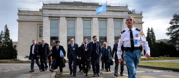 Délégation d'opposition syriens à Genève. Archive photo - Sputnik Afrique