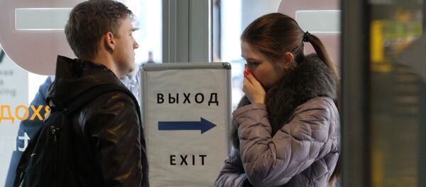 Les Russes sous le choc provoqué par le crash d'avion russe en Egypte, le 31 octobre 2015 - Sputnik Afrique